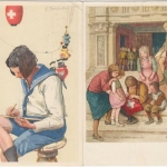 Schweiz - Bundesfeier 1925 Sonderganzsache beide Bilder Goldern/Weissbad 1.8.25