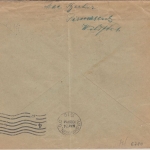 Bayern - 10 Pfg. Wappen Brief n. USA Direkter Weg Sonderporto Pirmasens 1910 n.