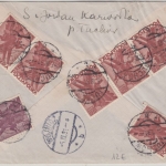 Polen - 6x25+5 Gr. November-Aufstand Einschreiben Eilbrief Tuchow - Wojnicz 1931
