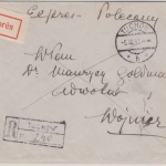 Polen - 6x25+5 Gr. November-Aufstand Einschreiben Eilbrief Tuchow - Wojnicz 1931