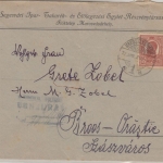 Rumänien - Besetzung Ungarn 15 B. Brief Marosvásárhely (Târgu Mureș) 1920