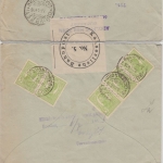 Rumänien - 5x5 B. König Karl Zensurbrief Bukarest - Fraureuth 1916