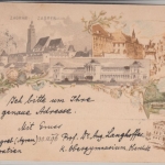 Ungarn - Jahrtausendfeier 2 Kr. Sonderganzsache (Abb. Zagreb) Zagreb 1896