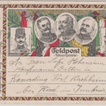 Österreich - Viribus Unitis illustr. Feldpostkarte Arzl b. Innsbruck - Ried 1916