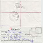 Papua New Guinea - Boroko 28.12.94 Einschreibebrief Freshwater Fish