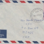 Papua New Guinea - 25t Gewichtheben Luftpostbrief Goroka - Mendi 1999