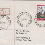 Papua New Guinea - Lumi 29.12.87 Einschreibebrief Sailing Ships Segelschiffe