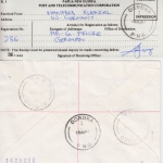 Papua New Guinea - Goroka 18.8.87 Einschreibebrief Sailing Ships Segelschiffe