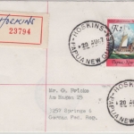 Papua New Guinea - Hoskins 20.8.87 Einschreibebrief Sailing Ships Segelschiffe