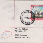 Papua New Guinea - Kukipi 24.3.88 Einschreibebrief Sailing Ships Segelschiffe