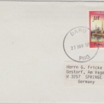 Papua New Guinea - 30t Sailing ships Brief Daru - Springe 1992