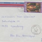 Togo - 100 Fr. Weihnachten Noel 1978 Luftpostbrief Lome - Nienburg 1980