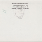 Syrien - Lufthansa Erstflug Etappe Damascus Amman 1985