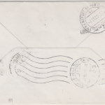 UAR - Lufthansa Erstflug Hongkong Frankfurt/M Etappe Dubai FFM Expressbrief 1981