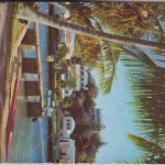 Bermuda - 3 P. Leuchtturm Karte n. USA Hamilton - Arlington 1952