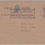 Bermudas - 2 P. Ganzsache Elisabeth Ortskarte Cargo Notification Hamilton 1969