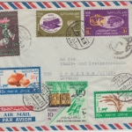 Ägypten/UAR - 35 M. Bauerntag u.a. Luftpostbrief Cairo - Kempten 1966