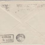 Ägypten - 20 M. König Fuad Brief n. ITALIEN Alexandrien - Milano 1936