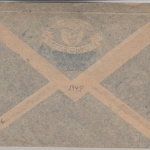 Ägypten - 20+17 M. König Fuad Luftpostbrief i.d. SCHWEIZ Alexandria Zürich 1948