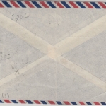 Ägypten - 3x15 M. Freimarken u.a. Luftpostbrief Cairo - Konstanz 1956