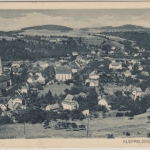 Schlesien - Lähn Kleppelsdorf sw- Ansichtskarte gelaufen 1941