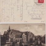 DR - Bad Kudowa 1930 10 Pfg. Ebert Sonderporto AK Kurhotel n. TSCHECHIEN