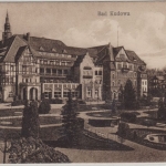 DR - Bad Kudowa 1930 10 Pfg. Ebert Sonderporto AK Kurhotel n. TSCHECHIEN
