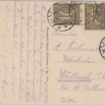 Schlesien - Giehren Erholungsheim Kesselschloßbaude sw-AK gelaufen 1922