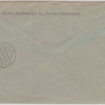 DR - 30+8 Pfg. Hindenburg Ortsbrief Einschreiben Römerstadt (Altvater) 1939