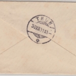 Schweiz - 2 Rp Kreuz/Wertziffer Drucksachenbriefchen Zweisimmen 30.12.91