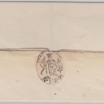 Preussen - Garz a.O. 19/9 K2 Dienstbrief n. Stettin - ohne Inhalt ca. 1840