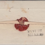 Preussen - Massow 22/1 L2 Dienstbrief/Paketbegleitbrief n Stettin - ca. 1835