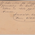 DR - Arnswalde 5/5 (1873) Ra2 1/2 Gr. Brustschild Ganzsache n. Stettin