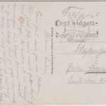 DR - Stettin 1942 "Erst siegen - dann reisen" Masch.werbestempel Feldpostkarte