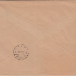 DR - 50 Pfg Bach Einzelfrankatur Einschreibebrief Westerholt (Ostfriesland) 1927