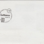 Slowenien - 47 T. 500 J. Entdeckung Amerika Zuleitungspost LH-Erstflug 1992