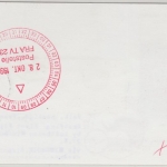 Lesotho - LH Erstflug Windhoek - Frankfurt/M. Zuleitungspost 1992 - selten !