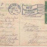 USA - Philadelphia US-Mint farb. "Halt gegen das Licht" 2x1 C. Balboa 1913