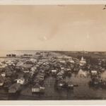 Venezuela - 25 Ctv. Bolivar sw-Fotokarte Maracaibo (Lagunillas) - München 1928