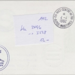 Estland - Lufthansa Erstflug Tallinn - FFM Zuleitungspost Hannover - Nizza 1992
