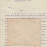 Chile - 40 C. Rengifo Brief n. ÖSTERREICH Valparaiso - Wine 1922 "Via Andes"