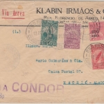 Brasilien - Luftpostbrief Inland Sao Paulo - Maceio 1933