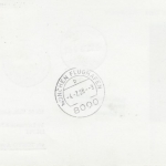 Kiribati - 30 C. Vögel Zuleitung LH-Erstflug Tokio - München via Sibirien 1988