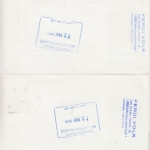 Cayman Islands - 2 Luftpostkarten Zuleitung LH-Erstflug Caracas - Quito 1988