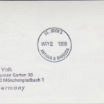 BRD Marineschiffspost 57 Schulschiff Deutschland LH-Erstflug Zuleitung FFM