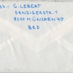 BRD - 200+3x50 Pfg B&S Luftpostbrief bis 25g n. AUSTRALIEN München Wanneroo 1980