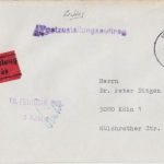 BRD - 500 Pfg. I&T Postzustellauftrag FDC !!! Köln 1976