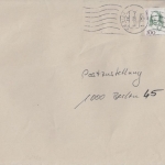 Berlin - 2x300 Pfg. Frauen Postzustellauftrag Ortsbrief Berlin 1991