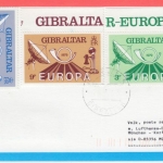 Gibraltar - Europa 1979 Satz Zuleitung Lufthansa Erstflug München Korfu 1995