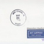 Guernsey - 1 P. Militäruniform Zwischensteg u.a. LH Erstflug Zuleitung München